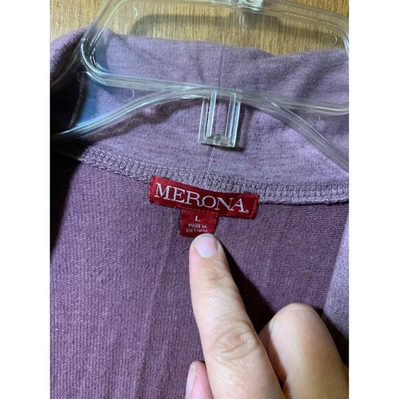 Merona Button Up Cardigan Size Large - Picture 3 of 3